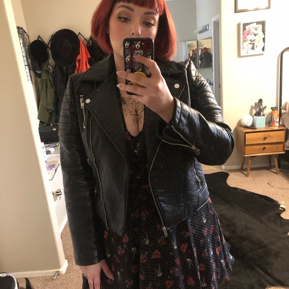 American Eagle Outfitters Jackets & Blazers - AE faux leather moto jacket